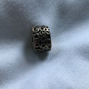 Swirl Pandora divider charm